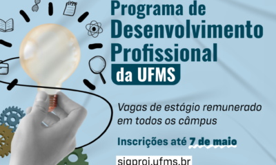Programa de Desenvolvimento Profissional da UFMS - Uma porta para o mercado de trabalho